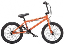 Rooster Bicicleta Rooster Hardcore - Bicicleta BMX para nios (Marco de 24, 1 cm, Ruedas de 45, 7 cm), Color Naranja metlico