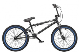 Rooster BMX Rooster Hardcore - Bicicleta BMX para niños (Marco de 25 cm, Ruedas de 20 Pulgadas), Color Negro Mate