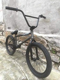 SWORDlimit BMX SWORDlimit Bicicleta BMX Freestyle de 20 Pulgadas, Cuadro de Acero Hi-Ten, transmisin de una Velocidad, Pedales de Nylon, neumticos de 20 x 2.3 montados en Llantas Dobles, Gris Esmerilado