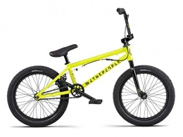 WeThePeople BMX Bicicleta Wethepeople Curse 18" FS Gyro 2020 BMX Freestyle (18" - Metallic Yellow)