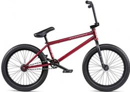 WeThePeople BMX Bicicleta Wethepeople Justice 20" 2020 BMX Freestyle (20.75" - Matt Translucent Red)