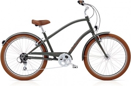 Electra Bicicleta Electra Townie Balloon 8D EQ 537685 - Bicicleta para hombre (26 pulgadas, iluminación Beach Cruiser de 8 marchas), color marrón