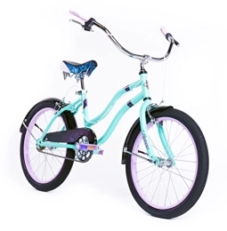 Huffy Bicicleta Huffy Fairmont Girls Cruiser Bike, Niñas, Azul Verdoso, 20" (50, 8 cm)
