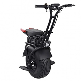 XJZKA Monociclo eléctrico para Adultos de 18 Pulgadas, Scooter eléctrico de una Rueda, autoequilibrado, tamaño único