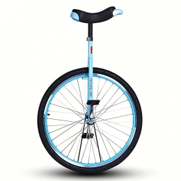 aedouqhr Bicicleta aedouqhr Monociclo de Ruedas de 28"(70 cm) para Adultos, Entrenador de Hombre y Mujer al Aire Libre, llanta de aleación de Aluminio y Acero al manganeso, Azul, Cargas de 150 kg (Color: Azul, tamaño: