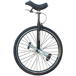aedouqhr Bicicleta aedouqhr Monociclo Resistente para Adultos de 28 Pulgadas, 5.2-6.4 pies de Altura para Personas / Principiantes, Ciclismo de Equilibrio al Aire Libre, Monociclo Negro Extra Grande, más de 200 Libras