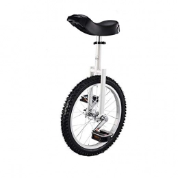HENRYY Monociclo Carretilla de 18 Pulgadas Monociclo Bicicleta nio Adulto Monociclo Bicicleta Monociclo-White