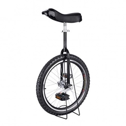 GAOYUY Bicicleta GAOYUY Monociclo, 16 / 18 / 20 / 24 Pulgadas Monociclo Freestyle Ajustable Y Desmontable For Deportes, Ejercicio Y Actividades Recreativas (Color : Black, Size : 16 Inches)