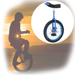 GAOYUY Bicicleta GAOYUY Monociclo Al Aire Libre, Neumático De Montaña Antideslizante Marco De Acero De 16 / 18 / 20 / 24 Pulgadas For Principiantes / Profesionales / Niños / Adultos (Color : Blue, Size : 24 Inches)