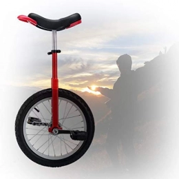 GAOYUY Bicicleta GAOYUY Monociclo Entrenador, 16 / 18 / 20 Pulgadas Monociclo Freestyle Pedales De Plástico Redondeados Sillín Ergonómico Contorneado para Principiantes / Niños / Adultos (Color : Red, Size : 20 Inch)