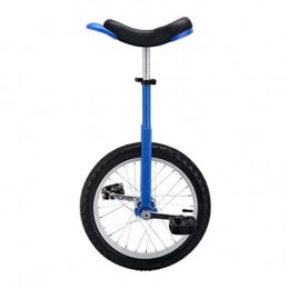 GAOYUY Bicicleta GAOYUY Monociclo, Monociclo con Ruedas De 16 / 18 / 20 Pulgadas Unisex Fuerte Estructura De Acero Al Manganeso For Principiantes / Profesionales / Niños / Adultos (Color : Blue, Size : 18 Inches)