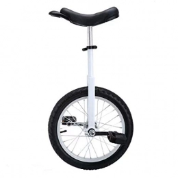 GAOYUY Bicicleta GAOYUY Monociclo, Monociclo De Ruedas for Principiantes De 16 / 18 / 20 Pulgadas Unisex Deportes Al Aire Libre Fitness Ejercicio Salud for Niños Adultos (Color : White, Size : 18 Inches)