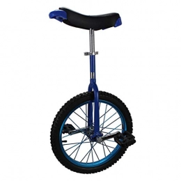 GAOYUY Bicicleta GAOYUY Monociclo, Monociclo Freestyle De 16 / 18 / 20 Pulgadas Llanta De Aleación De Aluminio Engrosada Fácil Almacenamiento For Principiantes Y Profesionales (Color : Blue, Size : 16 Inches)