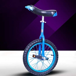 GAOYUY Bicicleta GAOYUY Monociclo, Monociclo Profesional De Estilo Libre Unisex 16 / 18 / 20 / 24 Pulgadas Fuerte Estructura De Acero Al Manganeso For Niños Y Adultos (Color : Blue, Size : 20 Inches)