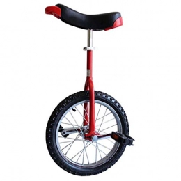 GAOYUY Bicicleta GAOYUY Monociclo, Rueda De 16 / 18 / 20 / 24 Pulgadas Fuerte Estructura De Acero Al Manganeso Monociclo Freestyle Adecuado Tanto for Principiantes como for Profesionales (Color : Red, Size : 18 Inches)