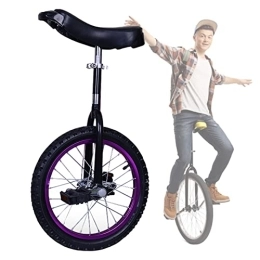 HWBB Bicicleta HWBB Monociclo Monociclo de Rueda de 20 Pulgadas para Ejercicio de Montaña Equilibrio Fitness, Bicicleta de Equilibrio de Deportes al Aire Libre de Personas Altas Adultas Unisex (Color : Purple)