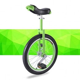 HWLL Bicicleta HWLL Monociclo Bicicleta de Monociclo con Rueda de 20", Monociclo Al Aire Libre para Niños / Adultos / Adolescentes, para El Ejercicio de Ciclismo de Equilibrio como Regalos para Niños (Color : Green)