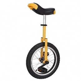 HWLL Bicicleta HWLL Monociclo Monociclo de Ruedas de 16" / 18" / 20" con Fuerte Estructura de Acero Al Manganeso, para Monociclo Al Aire Libre Femenino / Masculino Adolescente / Niño, Sillín Ergonómico (Size : 16")