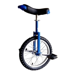 HXFENA Monociclo HXFENA Monociclo, Entrenador de Ruedas Equilibrio Ajustable Ciclismo Ejercicio Competitivo Acrobacia de una Sola Rueda Bicicleta Contorneada SillíN ErgonóMico / 20 Inches / Blu
