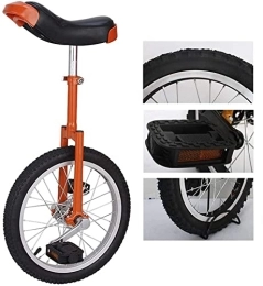 LJHBC Bicicleta LJHBC Monociclo Monociclo para Principiantes de Estilo Libre para niños / Adultos 16" / 18" / 20" Neumático Antideslizante Horquilla de Acero al manganeso Asiento Ajustable(Size:16in)