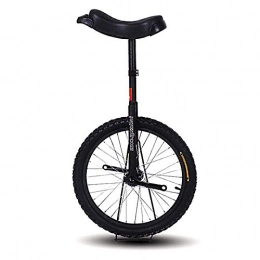 LXX Bicicleta LXX Monociclo Adulto Extra Grande de 24 Pulgadas para Personas Altas de 160-190 cm (63"-77"), Marco de Acero Resistente y llanta de aleación de Color Negro