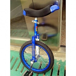 GAOYUY Bicicleta Monociclo, 12 / 16 / 20 / 24 Pulgadas Monociclo Freestyle Ejercicio De Ciclismo De Equilibrio De Neumáticos De Montaña Antideslizante for Niños Principiantes Y Adultos ( Color : Blue , Size : 12 inches )