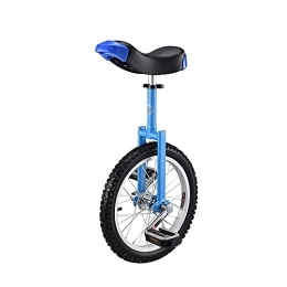  Monociclo Monociclo Blue Trainer Monociclo Equilibrio De Altura Ajustable Ejercicio De Ciclismo, con Soporte De Monociclo, Monociclo De Rueda para Niños / Adultos, 16 / 18 / 20 / 24 Pulgadas, Carga 150 Kg (Color: A
