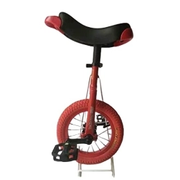 Monociclo Monociclo De 12 Pulgadas Adecuado para Principiantes con Pedales Antideslizantes, Apto para Ciclistas Al Aire Libre con Una Altura De 70-115 Cm (Color: Naranja, Tamaño: 12 Pulgadas) Duradero
