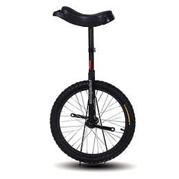MXSXN Bicicleta Monociclo Extra Grande 24 Pulgadas Monociclo Adultos para Personas Altas con Una Altura de 160-190cm, Negro, Marco de Acero Resistente y Llanta de Aleación