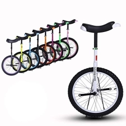 Yisss Bicicleta Monociclo Monociclo Unisex de 20 Pulgadas para niños / Adultos, Marco de Acero Resistente y llanta de aleación, Monociclo para Ciclismo, Deportes al Aire Libre, Fitness, cumpleaños