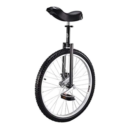 SSZY Bicicleta Monociclo Rueda Negra de 24 / 20 Pulgadas para Adultos, Monociclos Súper Altos, Adolescentes de 16 / 18 Pulgadas, Niños (12 Años), Bicicleta de Equilibrio para Deportes Al Aire Libre