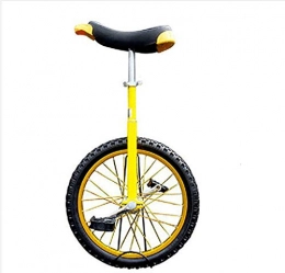 Yxwzxc Bicicleta Monociclo Versin en color dorado del monociclo de juego, marco grueso de aleacin de aluminio, neumticos antideslizantes de goma, resistente al desgaste, presin, cada, colisin, auto profesional d