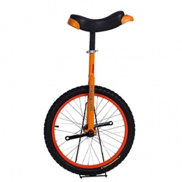 NANANA Monociclo NANANA 16 / 18 / 20 Pulgadas Monociclo Bicicleta de Una Rueda Monociclos Acero, 1 Velocidad Redondeadas Plástico Pedales Sillín de Contorno Ergonómico(Sin Soporte), #4, 20inch