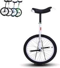QYMLSH Bicicleta QYMLSH Monociclo al Aire Libre El Monociclo de los niños / la Juventud de 12 años rodó el Monociclo, Conveniente for los Adultos / el Monociclo de 20 Pulgadas del Padre (Color : White16 / 18 / 20)