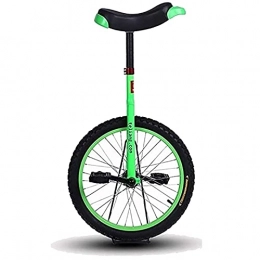 SSZY Bicicleta SSZY Monociclo Monociclo de 20 Pulgadas para Niños Principiantes Adultos, Adolescentes Equilibrio Ciclismo con Neumático Antideslizante, 13 / 12 / 14 / 15 / 16 Años Niño Monociclos (Color : Green)