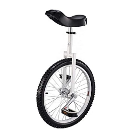 YQG Bicicleta YQG Monociclo de 20 Pulgadas con Llantas de Acero de Aluminio Ajustable en Altura, Uni Cycle, Monociclo para Hombres, Mujeres, Adolescentes, niños, Jinetes, Mejor Regalo de cumpleaños, Color bla