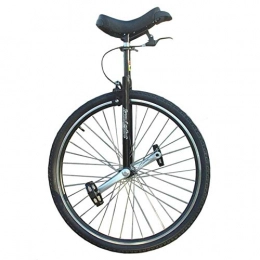 ywewsq Bicicleta ywewsq Monociclo Negro más Grande para Adultos / niños Grandes / mamá / papá / Personas Altas Altura de 160-195 cm (63"-77"), Rueda Grande de 28 Pulgadas, Carga 150 kg / 330 Libras (Color: Negro,