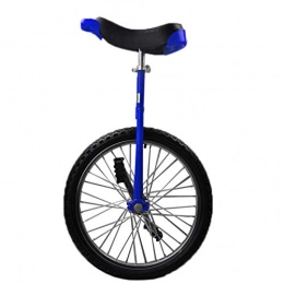ywewsq Monociclo ywewsq Rueda para niños de 16 / 18 Pulgadas para 9 / 10 / 12 / 13 / 14 / 15 años, Ciclismo de Equilibrio para Adultos con Rueda de 20 Pulgadas para Deportes al Aire Libre, 4 Colores Opcionales (Color: Azul, ta
