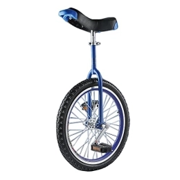 ZLI Bicicleta ZLI Monociclo Monociclo Adulto / Principiante / Entrenador, Ciclismo de Equilibrio de Acero con Soporte de Almacenamiento y Bomba - Neumático 16 / 18 / 20 / 24 Inch, Regalo de Cumpleaños (Size : 20 Inch)