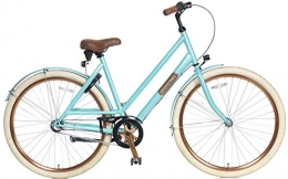POPAL Bicicleta 28 "Femme City Vélo 3 vitesses popal Monte Bella 2843 N3, bleu