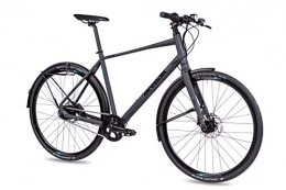 Airtracks Paseo Airtracks Bicicleta urbana para hombre de 28 pulgadas UR.2850 Shimano, Nexus 8, gris oscuro mate (53 cm (altura 170-185 cm)