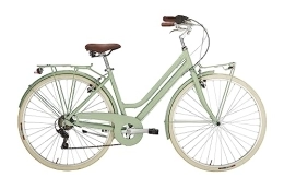 Alpina Bike Bicicleta Alpina Bike Bonneville 6v, Bicicleta de Ciudad para Mujer, Menta Verde, 28