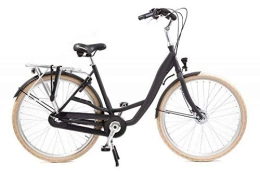 Avalon Bicicleta Avalon Elegance 28 Pouces 53 cm Femme 3SP Rollerbrakes Noir Mat
