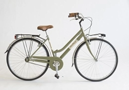 Via Veneto Bicicleta Bicicleta 603 para mujer realizada en Italia, Via Veneto, mujer, verde oasi