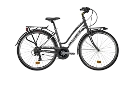 Atala Bicicleta Bicicleta ATALA 2021 CITY-BIKE DISCOVERY S 21V LTD D44 color antracita / blanco