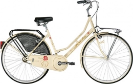 Atala Bicicleta Bicicleta Atala Citybike tipo Holland, Modelo Piccadilly, color crema, marco 26, talla 46 (Talla única)