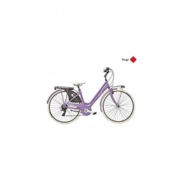 Casadei Bicicleta Bicicleta Cottage 28 para mujer, 6 V, aluminio, color rojo H44