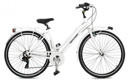 Velomarche Bicicleta Bicicleta de mujer Velomarche Nirvana 28 pulgadas Shimano 6 V blanca