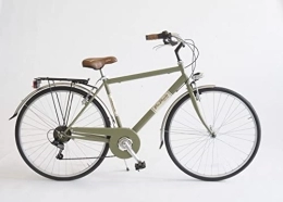 Velomarche Bicicleta Bicicleta hombre ALLURE 28" 6V marco de acero medida 54 verde