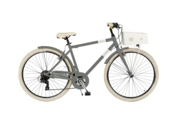 Velomarche Paseo Bicicleta hombre Milano 28 6V marco aluminio medida 50 gris